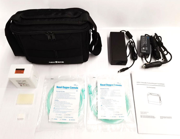 Concentrador de oxigeno Portatil