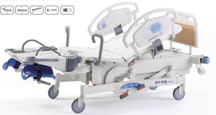 Cama eléctrica de obstetricia de labor y parto